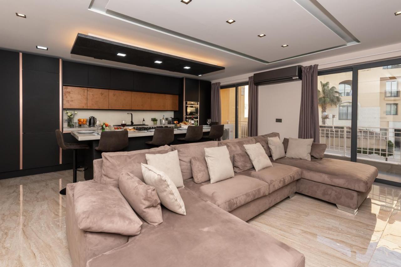 Luxury 2 Bed Apartment In The Heart Of St Julians Saint Julian's Exterior photo